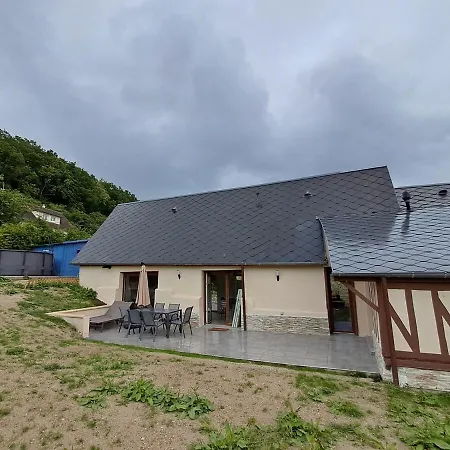 펜션 Beautiful Honfleuraise House 10 A 12 People Fatouville-Grestain