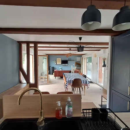 펜션 Beautiful Honfleuraise House 10 A 12 People Fatouville-Grestain