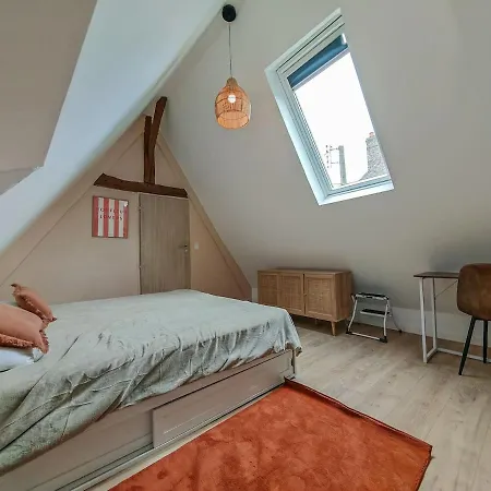 펜션 Beautiful Honfleuraise House 10 A 12 People Fatouville-Grestain