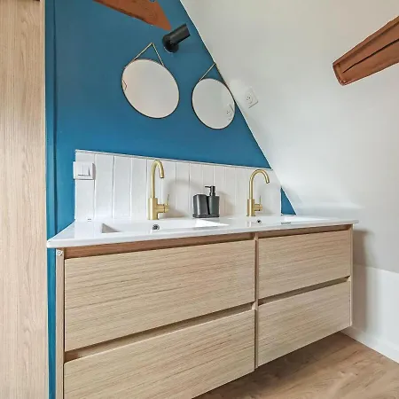 펜션 Beautiful Honfleuraise House 10 A 12 People Fatouville-Grestain
