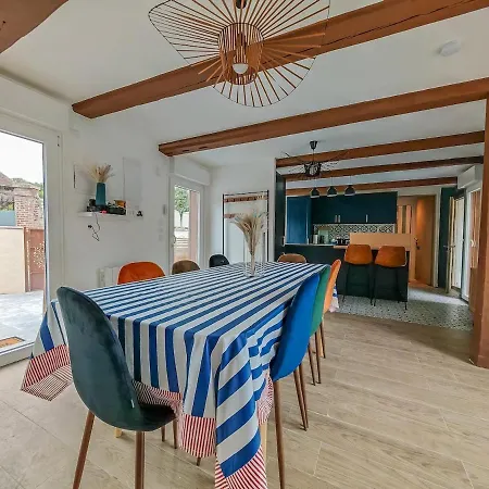Beautiful Honfleuraise House 10 A 12 People Fatouville-Grestain